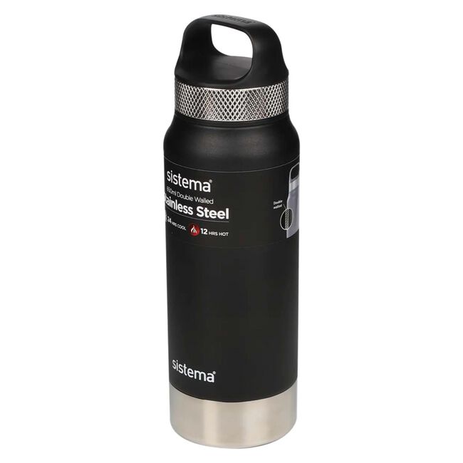 Sistema Stainless Steel 650ml Double Walled Flask