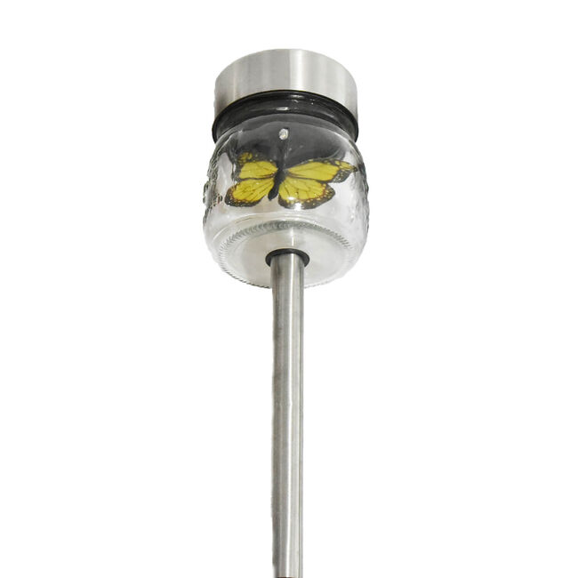 Butterfly Solar Post Light