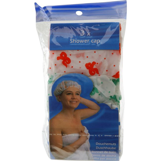 Shower Cap 3 Pack