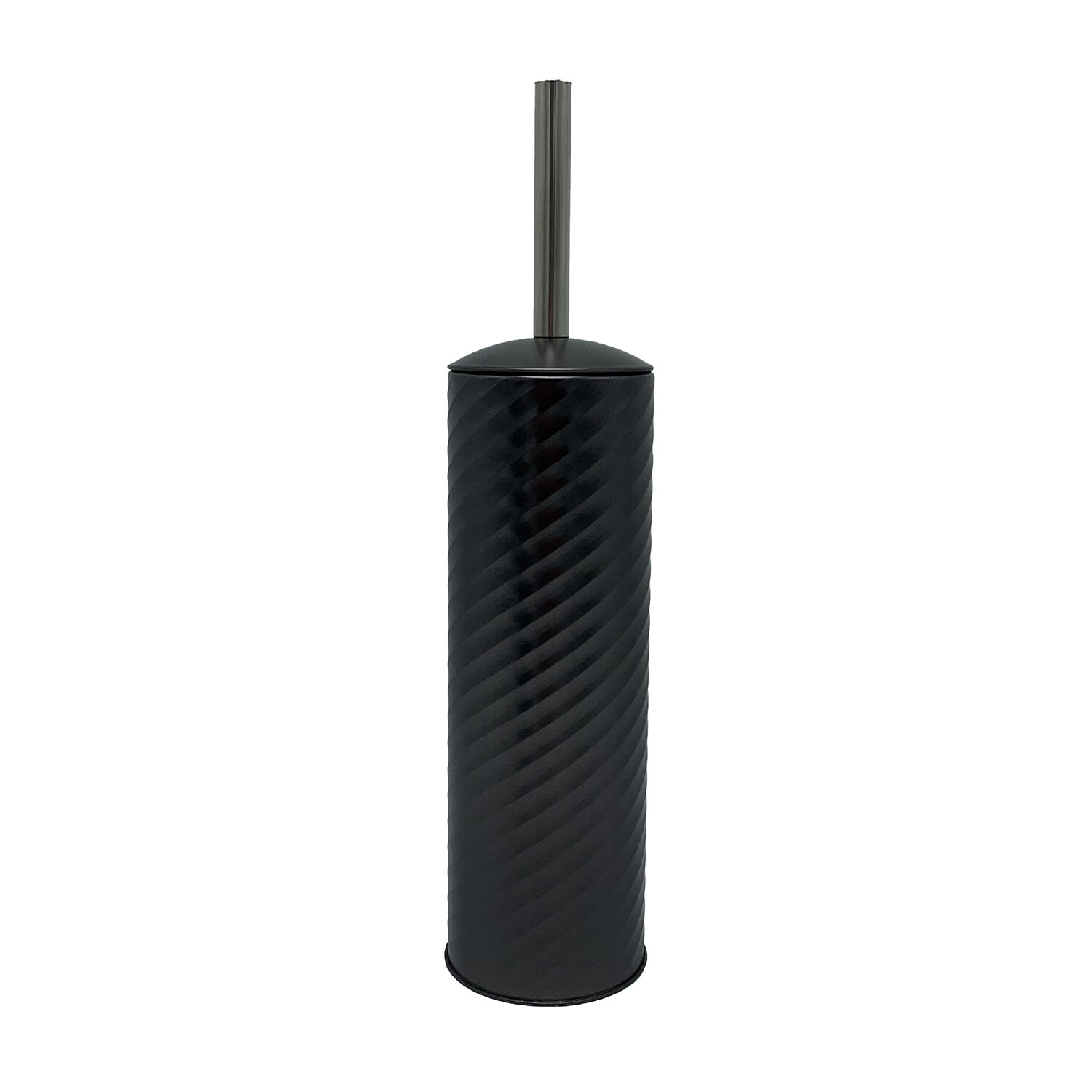 Spiral Embossed Toilet Brush Charcoal