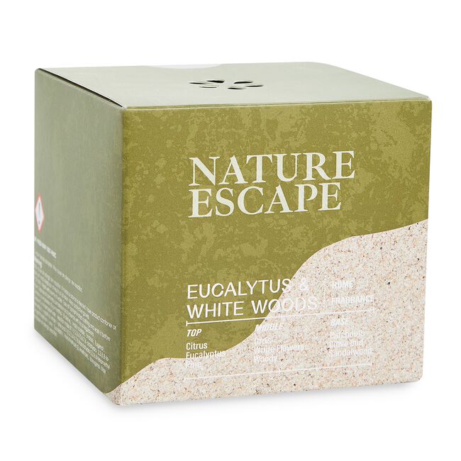 Nature Escape Eucalyptus & White Woods Candle