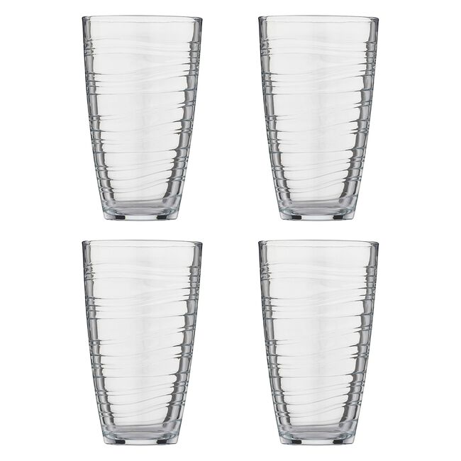 Ravenhead Essential Swirl HiBall Glasses Set Of 4