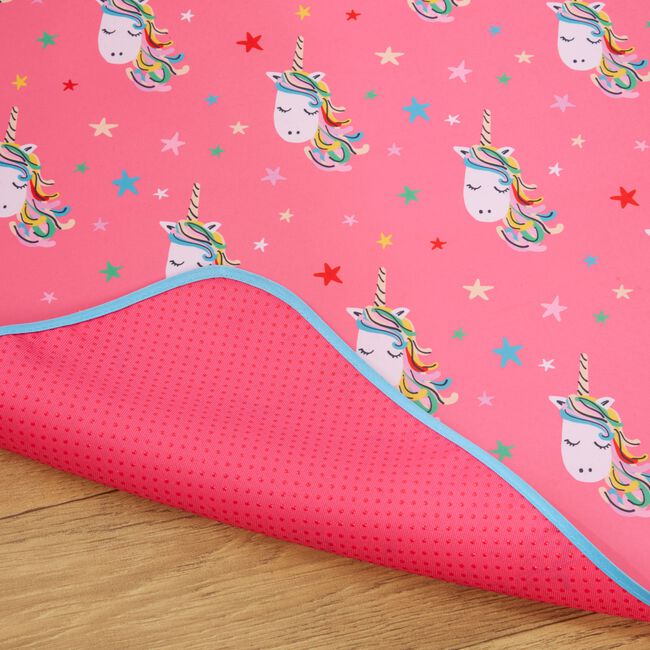 Splash Mat Unicorn 130cm x 130cm - Pink