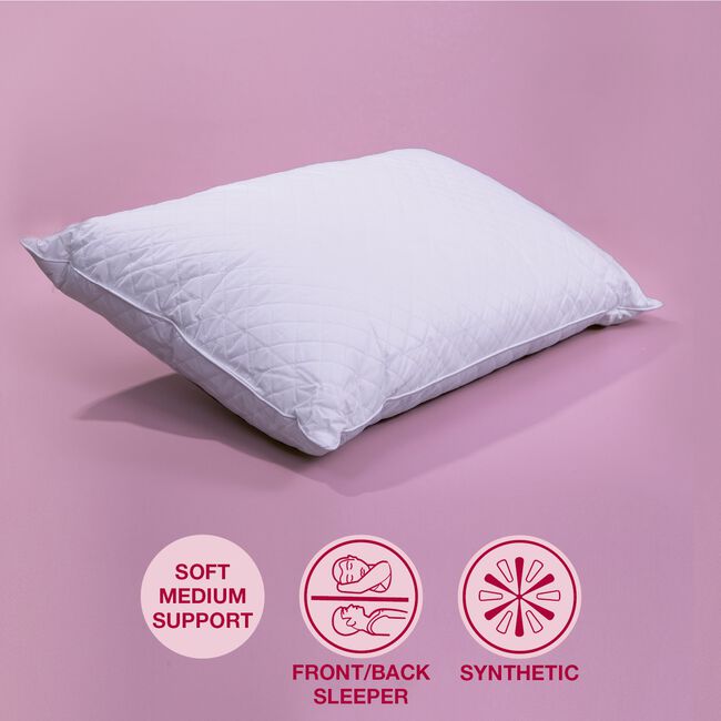 Hug Quilted Microfibre Pillow