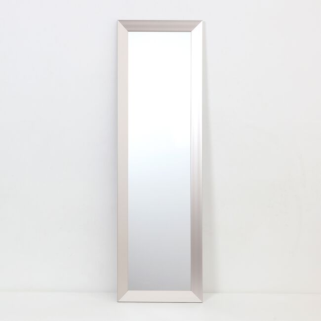 OVER THE DOOR MIRROR Grey 36 x 126cm