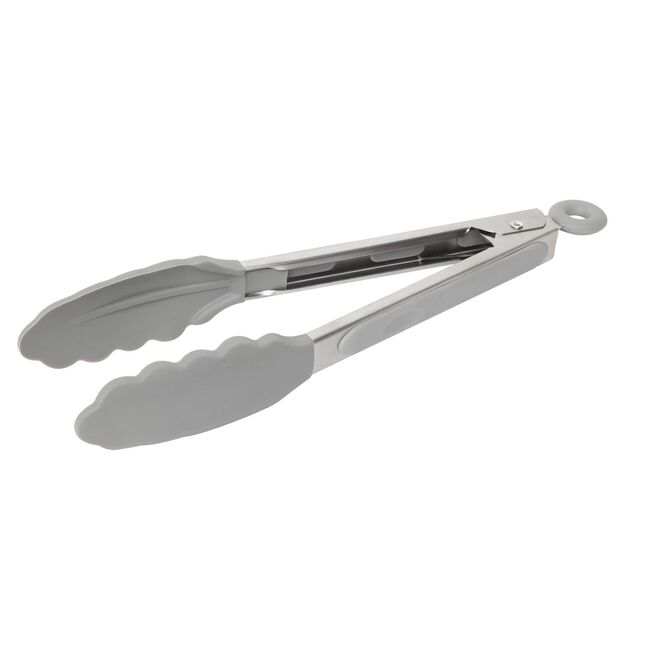 Wiltshire 23cm Silicone Scallop Head Kitchen Tongs