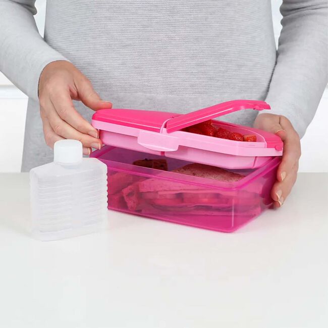 Klip It Airtight Lunch Box with Bottle