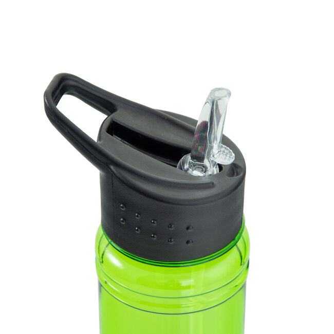 BodyGo Fitness Straw Top Water Bottle 750ml- Green