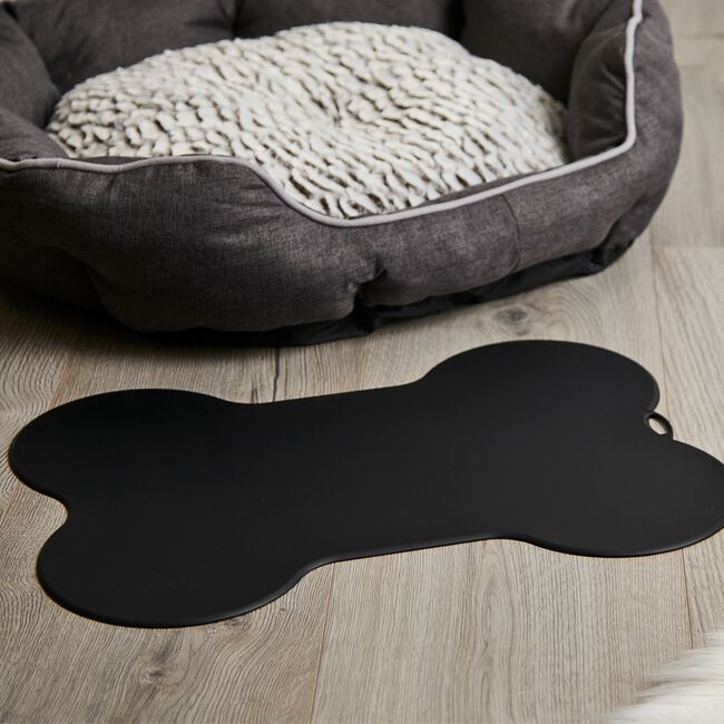 Bone Shaped Pet Feeding Mat