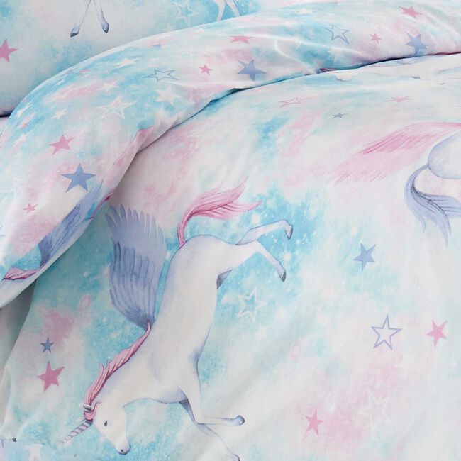 SINGLE DUVET COVER Mystical Unicorn