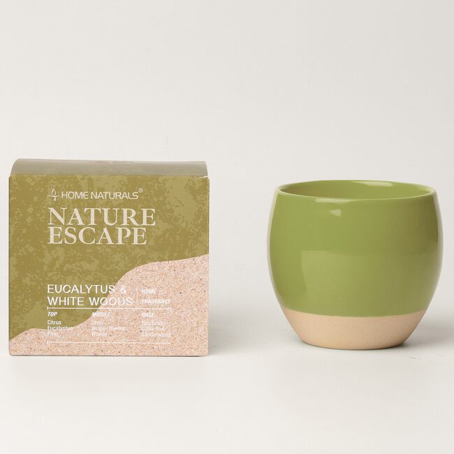 Nature Escape Eucalyptus & White Woods Candle