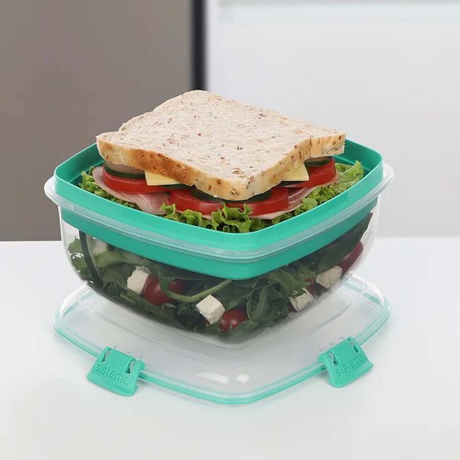 Sistema Salad & Sandwich To Go Lunch Box