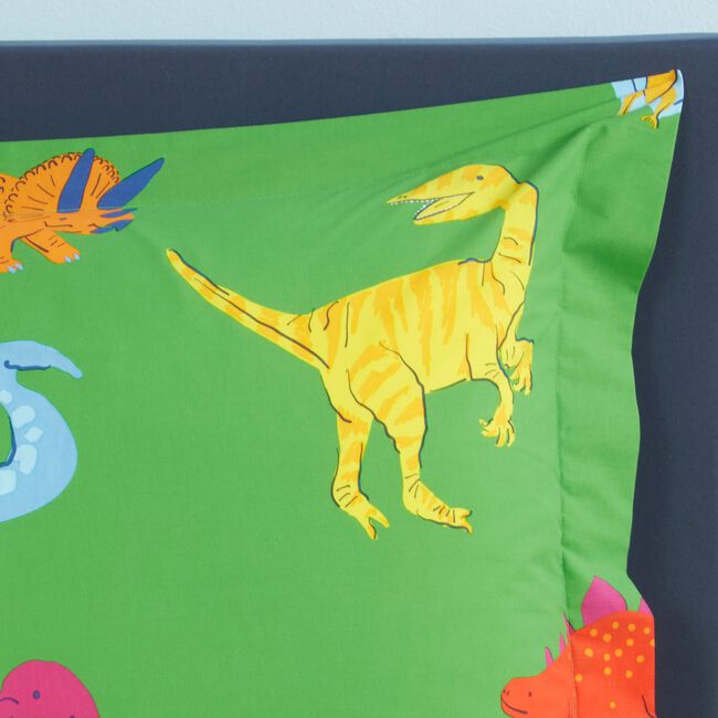 Dino Crew Oxford Pillowcase Pair