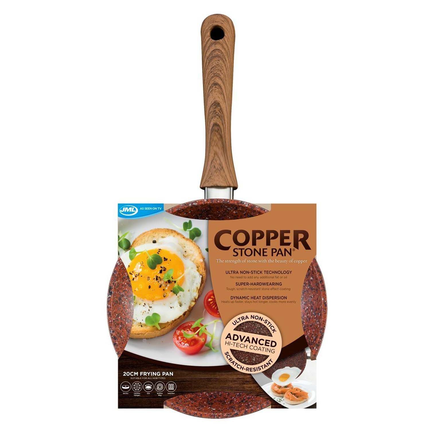 Jml copper deals stone pan