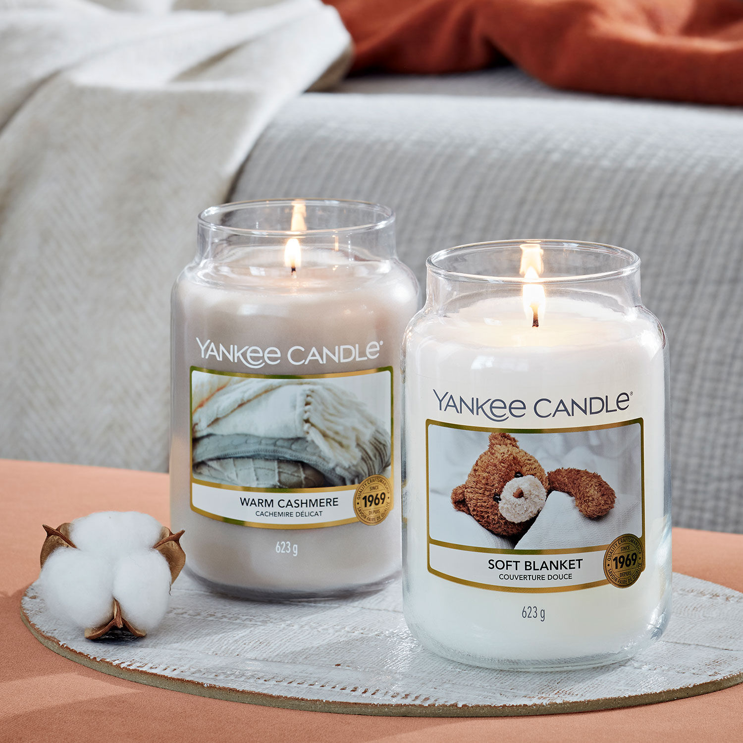 Yankee Candle Warm Cashmere Candle Jar - Home Store + More