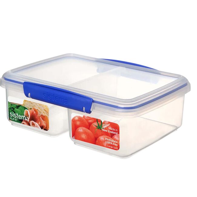 Sistema  2L Airtight Split Lunch Box