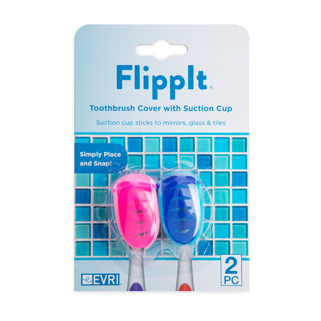 Flippit Toothbrush Holder 2 Pack