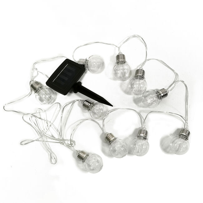 Incandescent Solar String Garden Lights