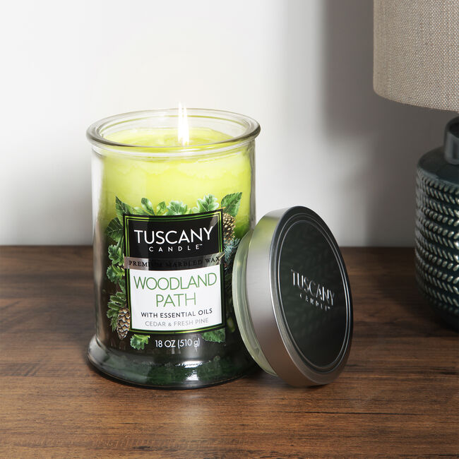 Tuscany Triple Pour Candle Woodland Path