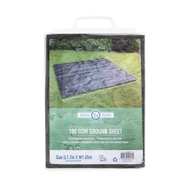 Ground Sheet 100GSM - 1.7m x 1.65m