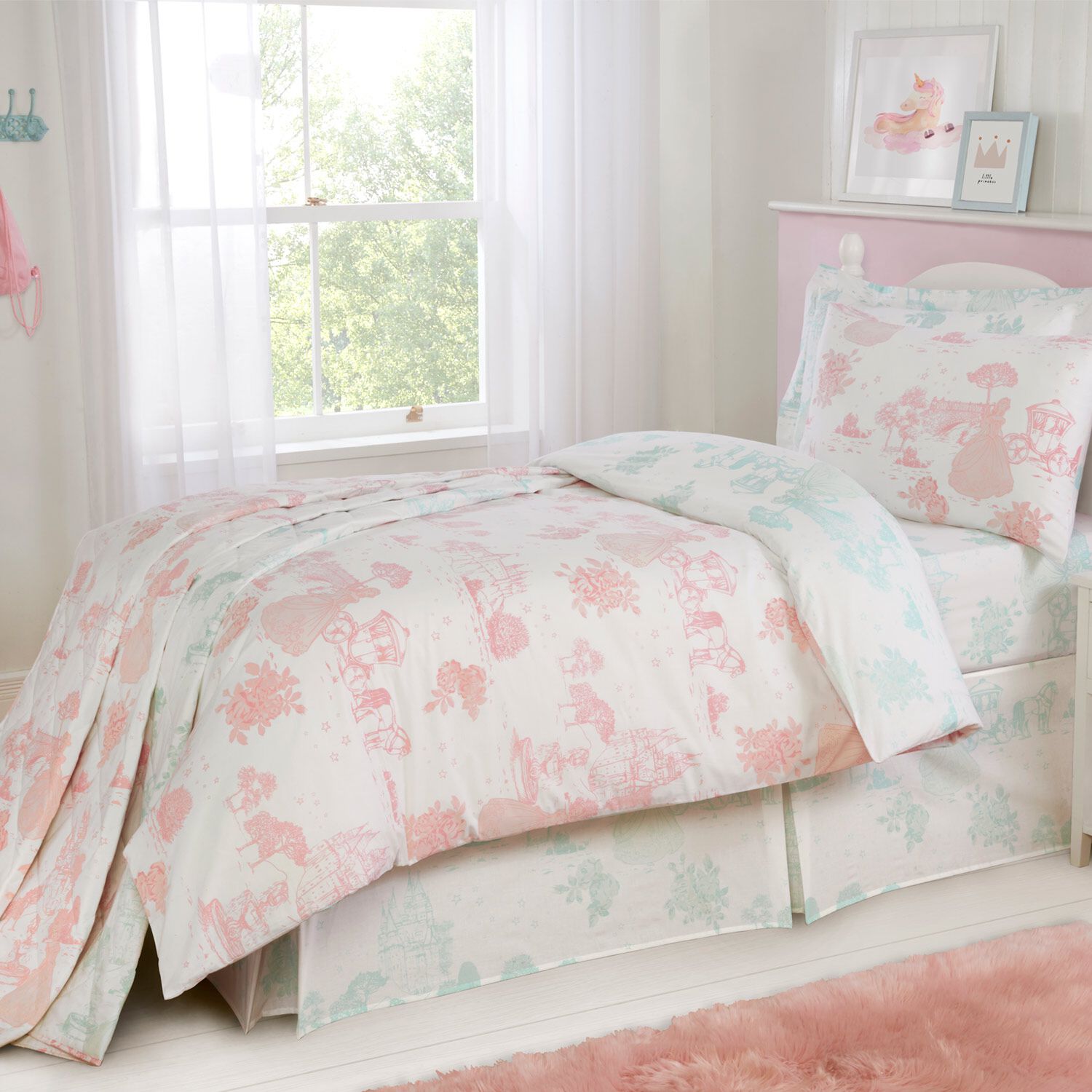 Princess duvet cover twin best sale