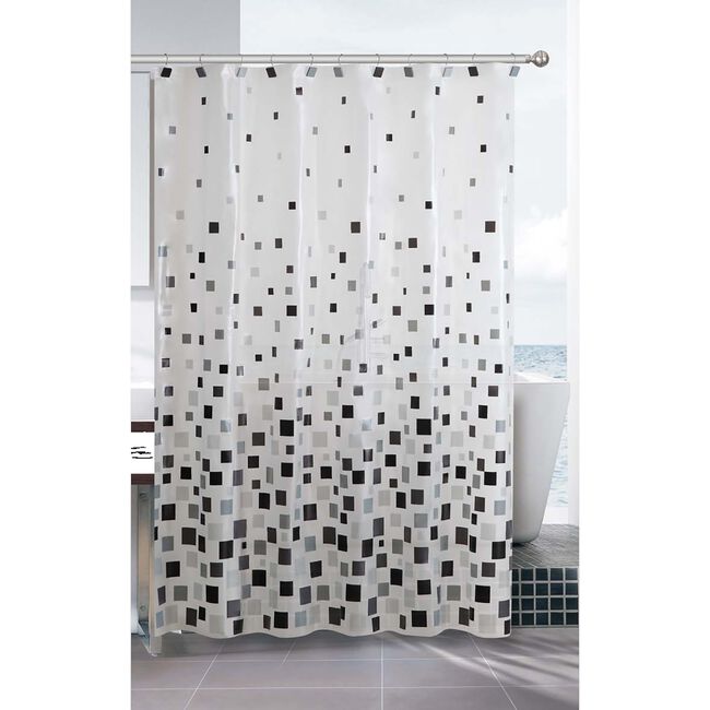 PEVA Mosaic Shower Curtain