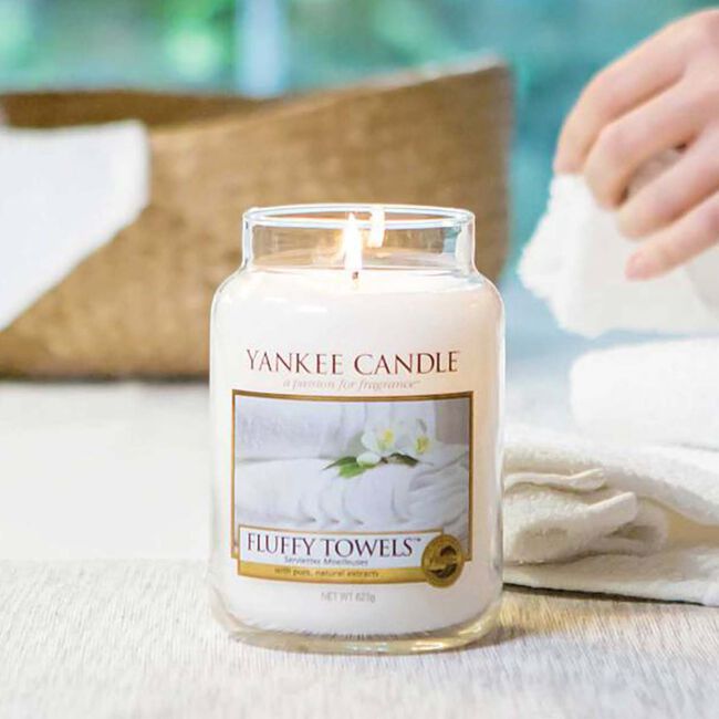 Yankee Candle Fluffy Towels Large Jar