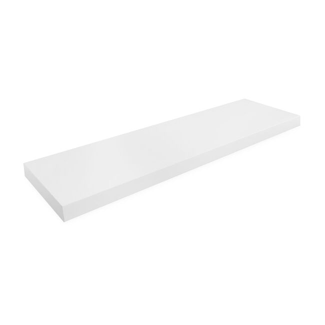 Bergen 80cm White Floating Wall Shelf