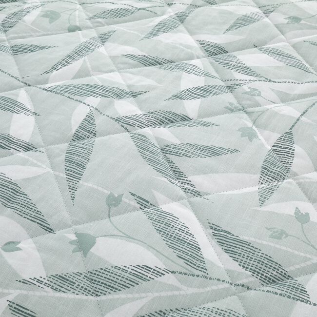 Brea Bedspread 200cm x 220cm - Sage