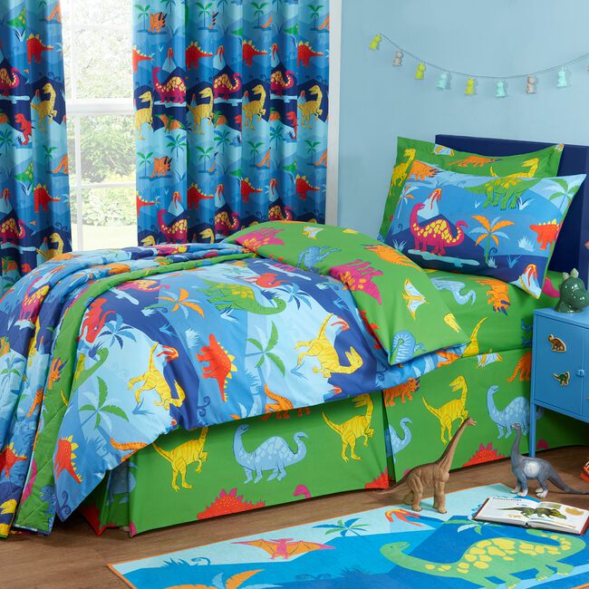 JUNIOR BED DUVET COVER Dino Crew