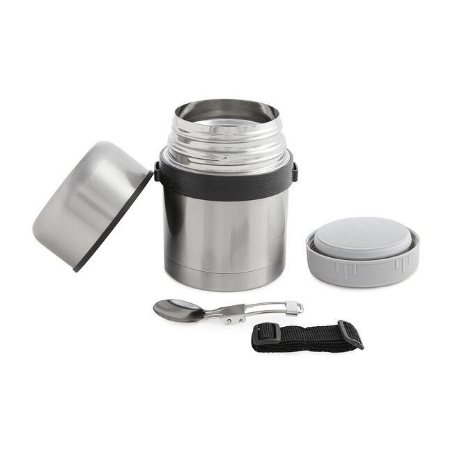 Stainless Steel 500ml Soup Flask & Spoon 