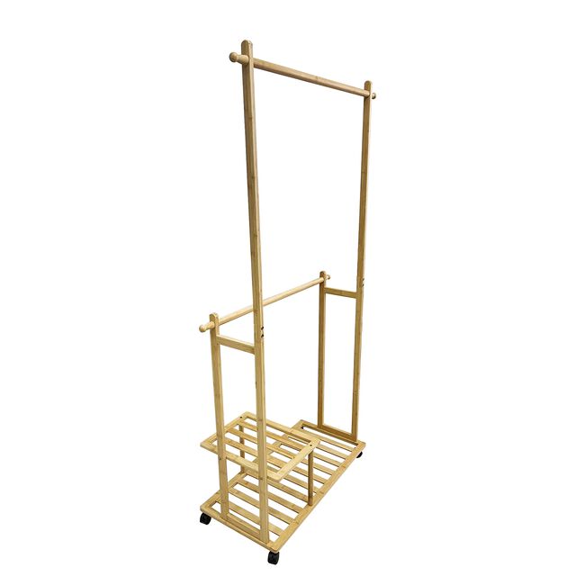 Northern Shore Bamboo Garment Rack