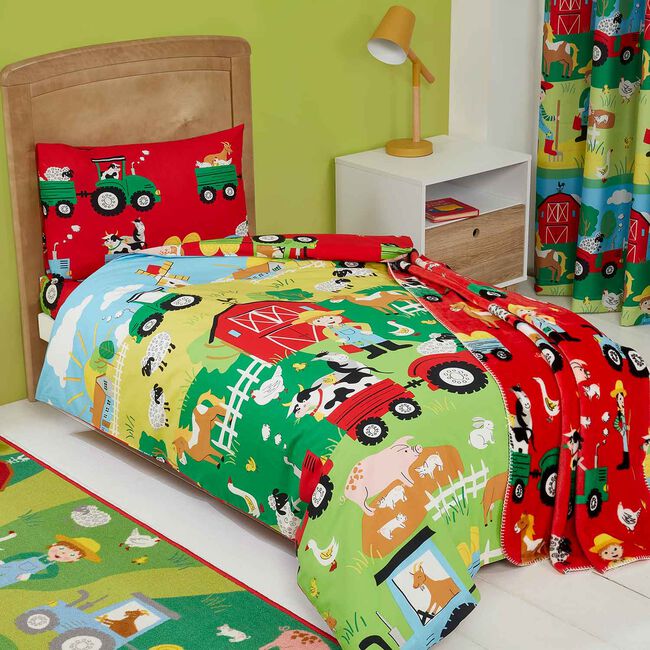 JUNIOR BED DUVET COVER Sweet Dreams Farm