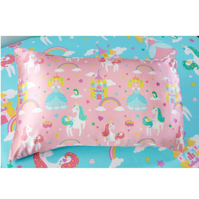 Silk Pillowcase Rainbow Kingdom 50cm x 75cm