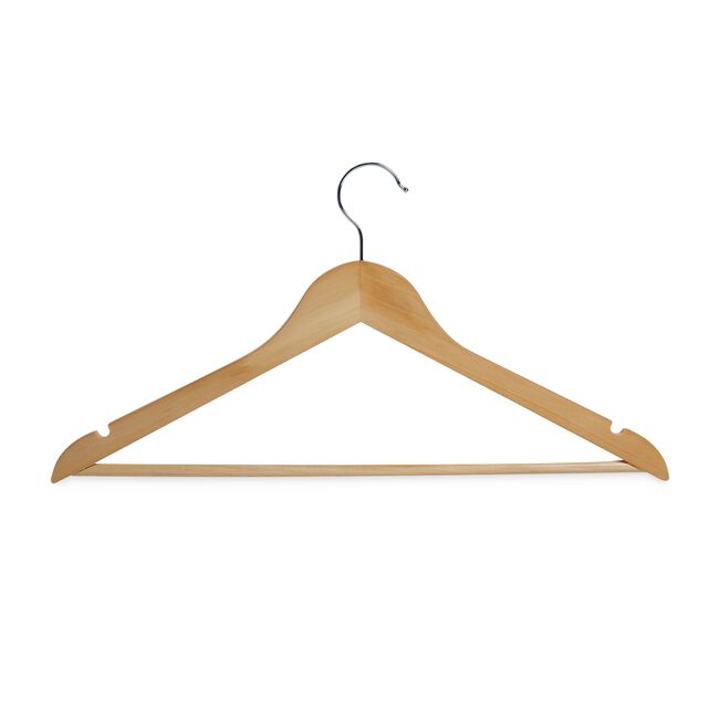 NORTHERN SHORE 5 Pack Wooden Hangers 