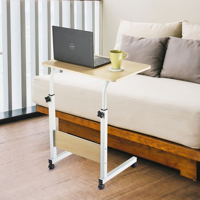 Forma Adjustable Height Laptop Desk With Wheels