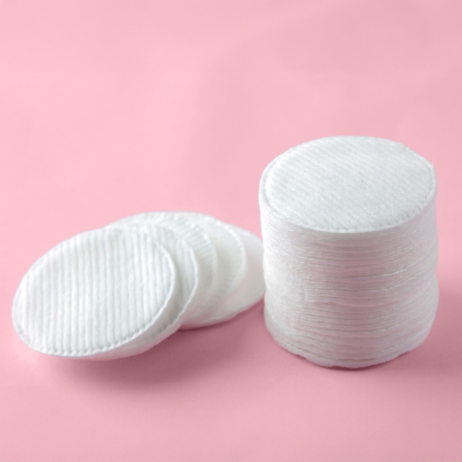 Circular cotton clearance pads