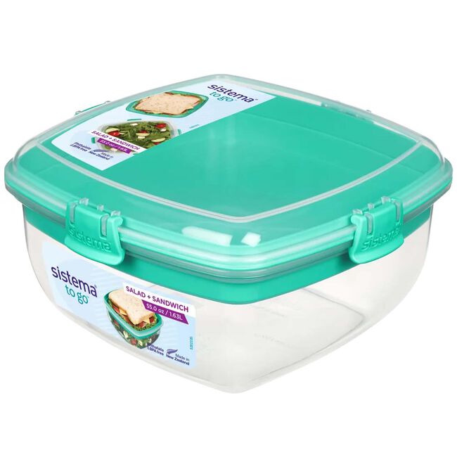 Sistema Salad & Sandwich To Go Lunch Box