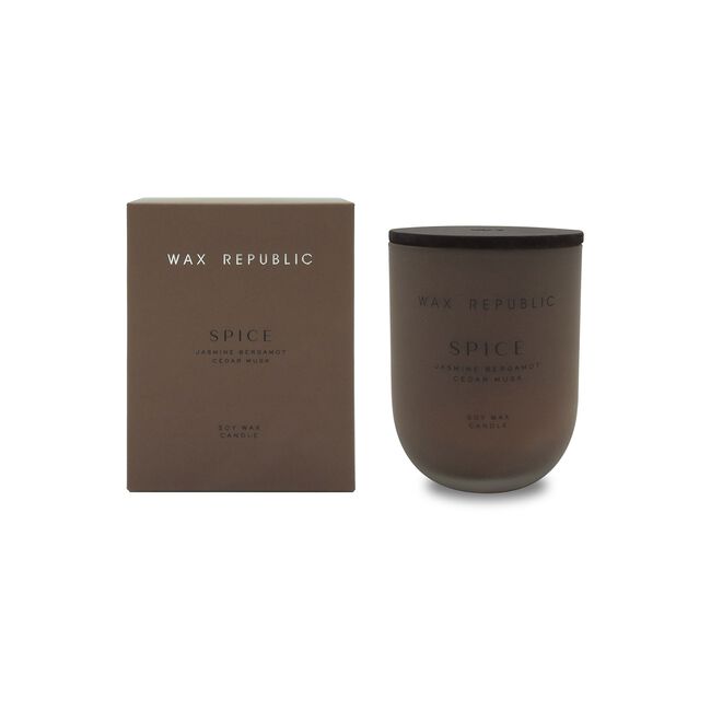 Wax Republic Spice Jasmine Bergamot Large Candle