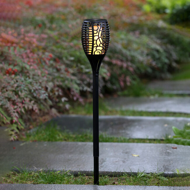 Flickering Flame Solar Garden Stake