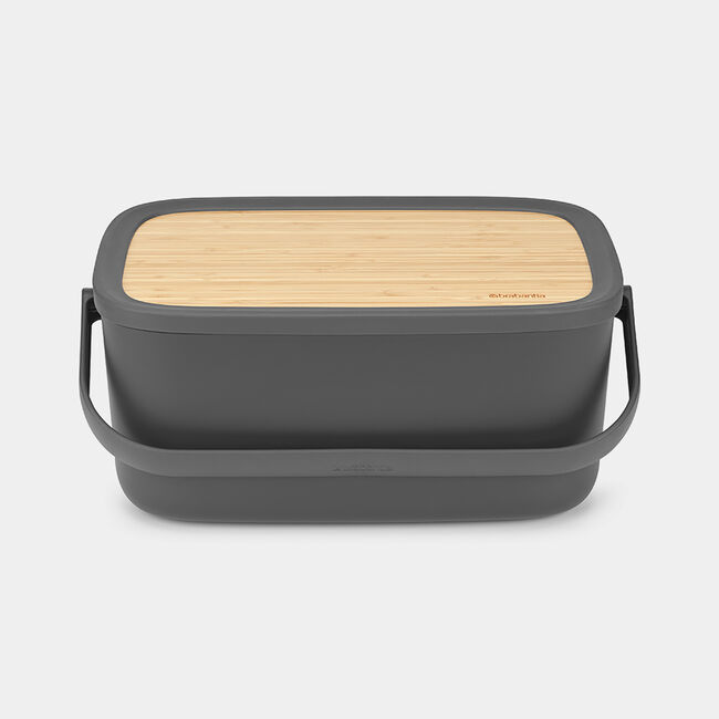 Brabantia Bread Bin - Dark Grey