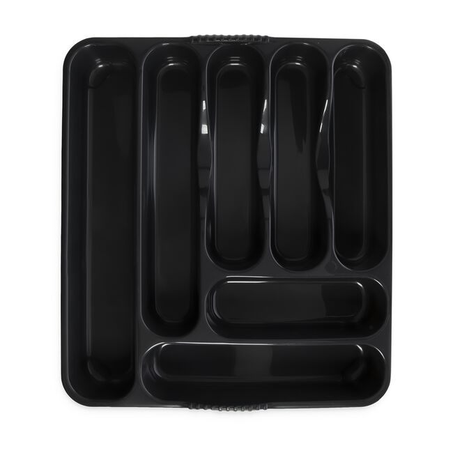 Plastic Large Midnight Cutlery Tray