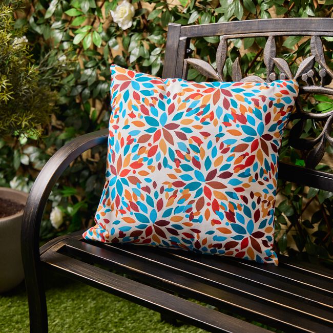 Sunset Mosaic Outdoor Cushion