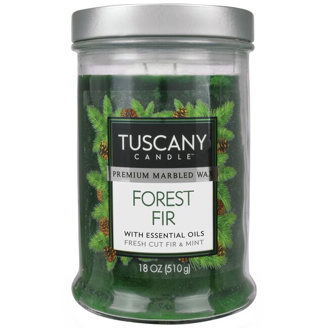 Tuscany 18oz Double Wick Forest Fir Candle