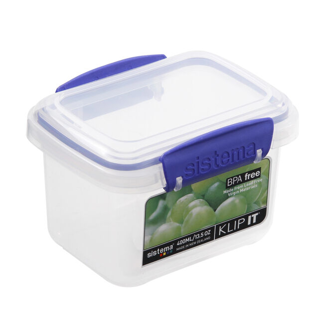 Sistema 400ml Airtight Snack Lunch Box 