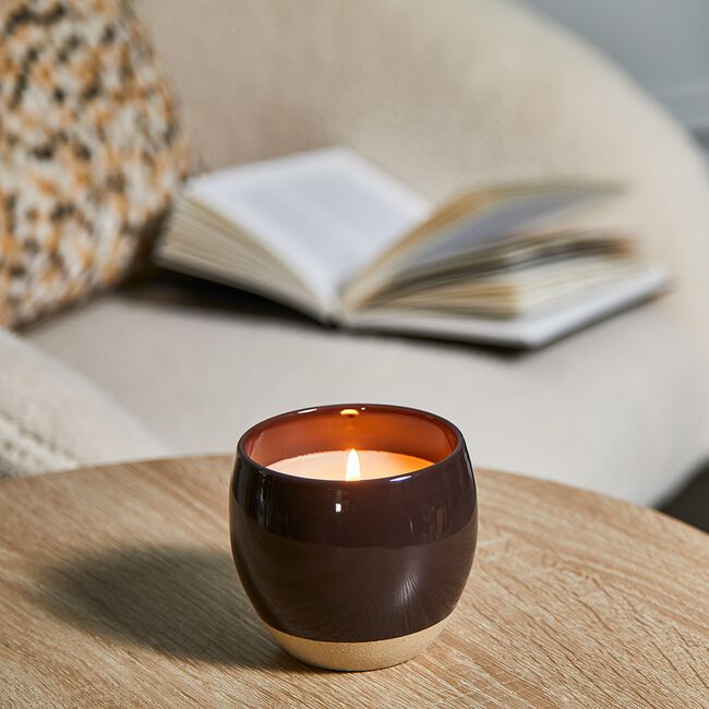 Nature Escape Wood Fire Candle