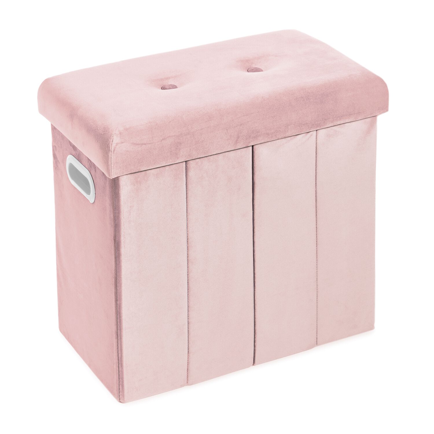 Pink deals foldable ottoman