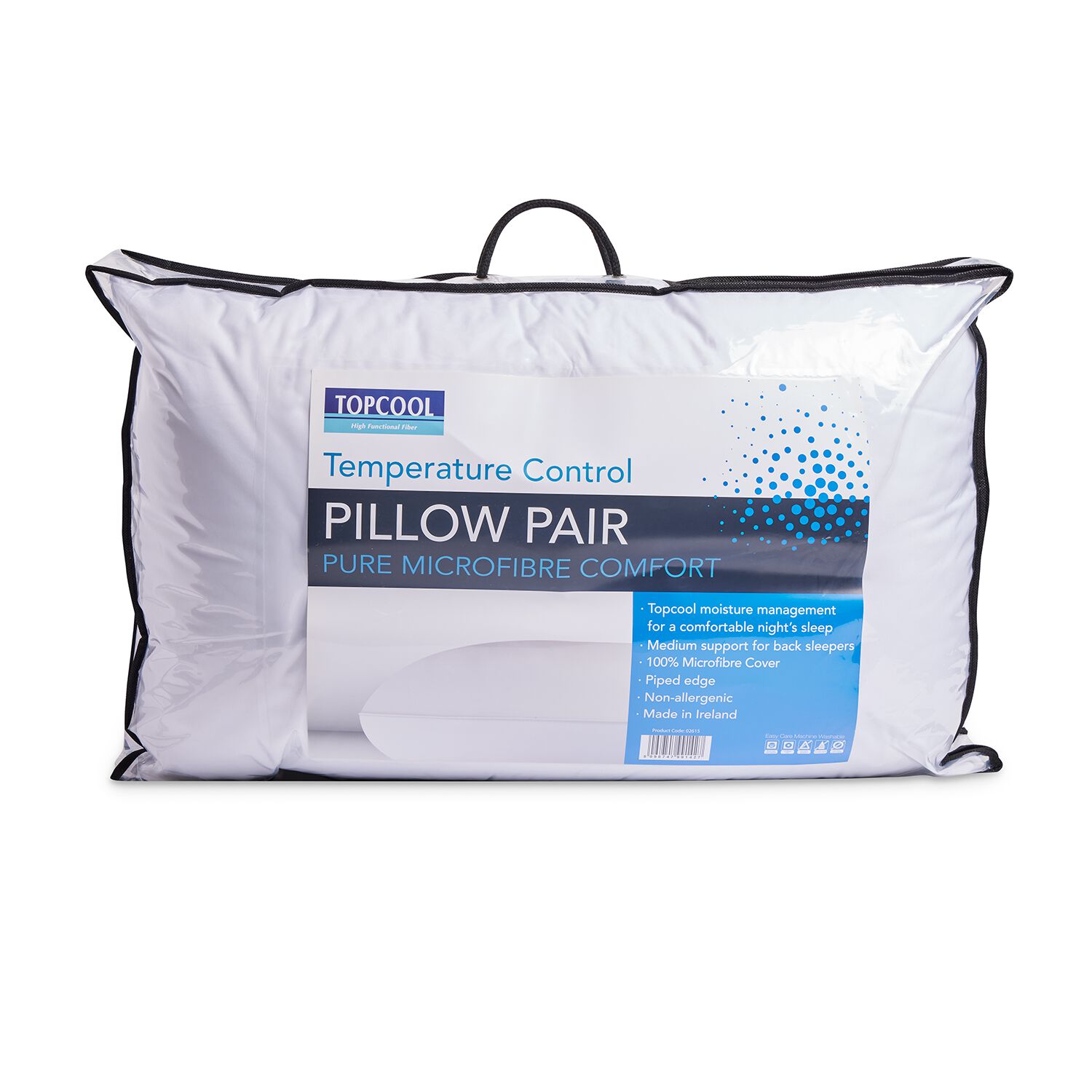 Temp clearance control pillow