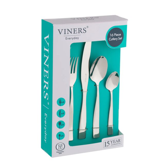 Viners Everyday Purity Cutlery Set - 16 Piece