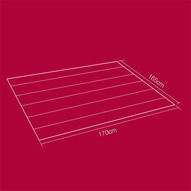 Ground Sheet 100GSM - 1.7m x 1.65m